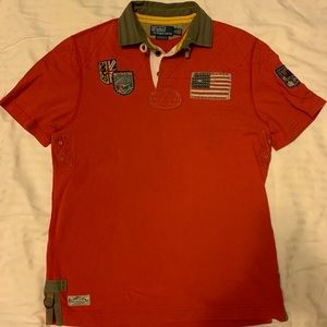 Polo USA Flag Mountain Expedition Rare Polo MINT